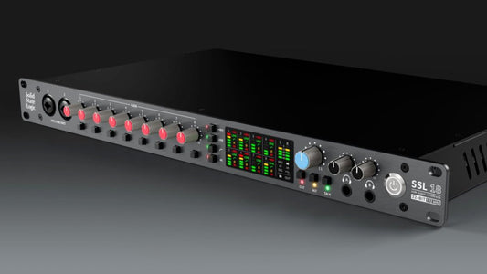 SSL 18 Rackmount Audio Interface Launch at NAMM 2025
