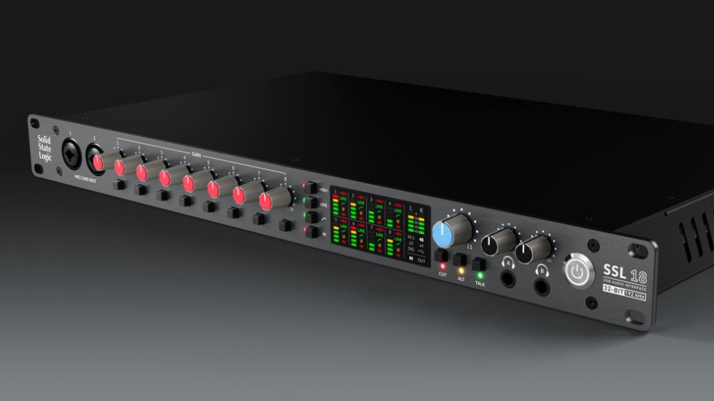 SSL 18 Rackmount Audio Interface Launch at NAMM 2025